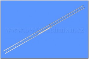 Žebřík opěrný výsuvný - 6 - 10,6m č.1